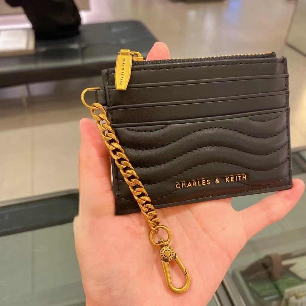 [Sale] Fashion card bag Ladies quilted multi-slot purse