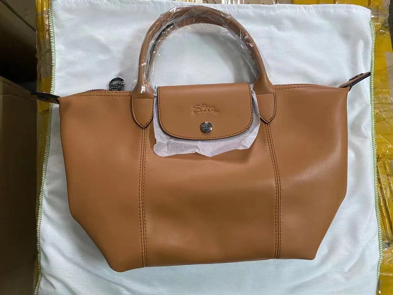 longchamp official store bag L1512 Cross Body & Shoulder Bags long champ bags Large Capacity Lamb Leather Bag New fashion women bag
