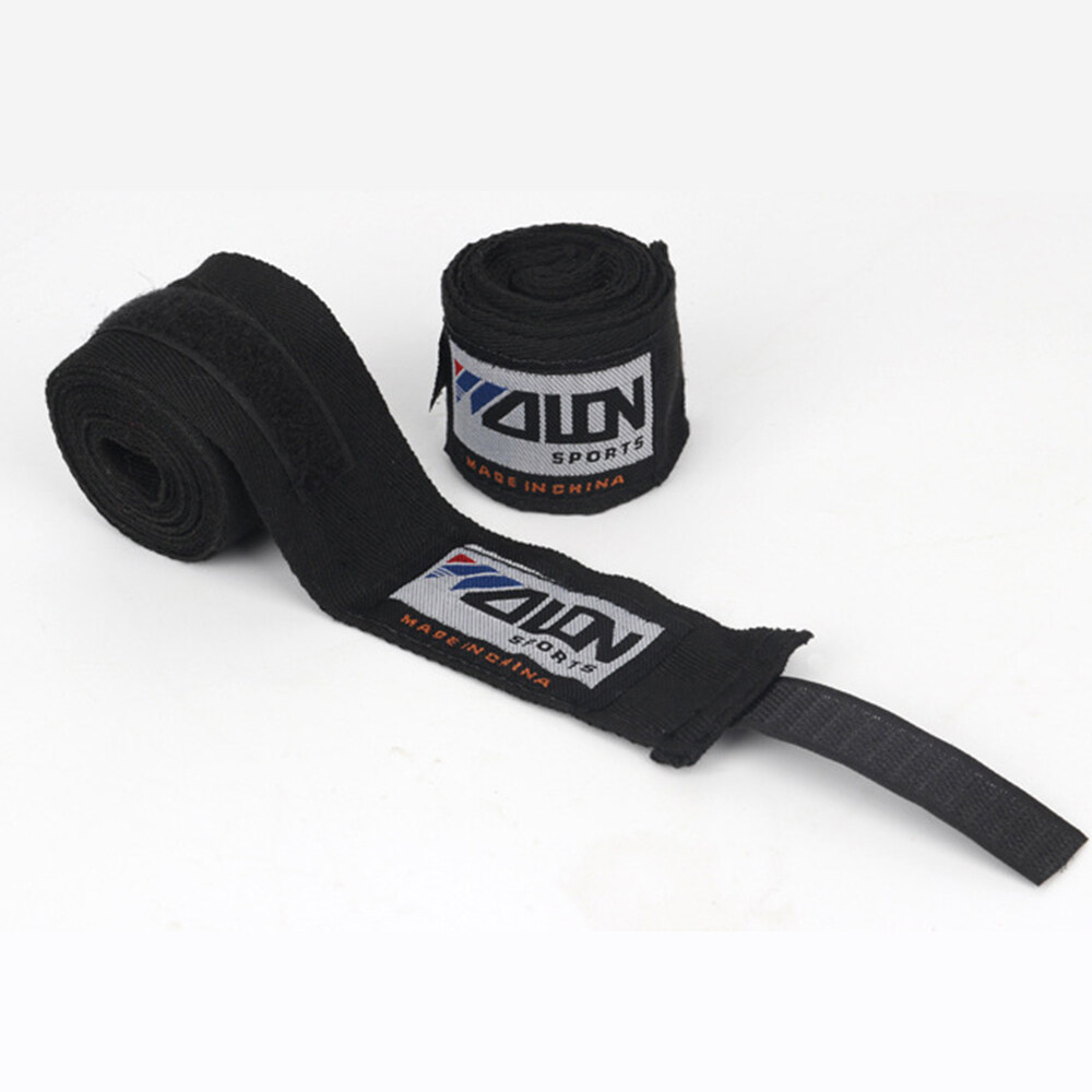 【ESS】2 Rolls 1.5/3/5M Cotton Boxing Bandage Sports Strap Sanda Kick Boxing MMA Hand Gloves Wraps Belt Boxing Sports Wraps Bandage