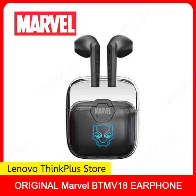 Marvel BTMV18 Iron Man Game Auriculares Noise Reduction Headset Dual Microphone Wireless Bluetooth Earphone Stereo Microphone