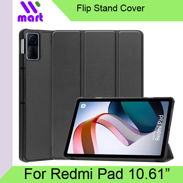 Xiaomi Redmi Pad 10.61 inch 2022 Released Magnetic Trifold Flip Cover PU Leather Tablet Case