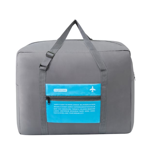 [Local Seller] 32L Foldable Travel Luggage Bag Big Size Folding Carry-on Holdall Duffle bag Foldable Suitcase Wheeled Travel Bag