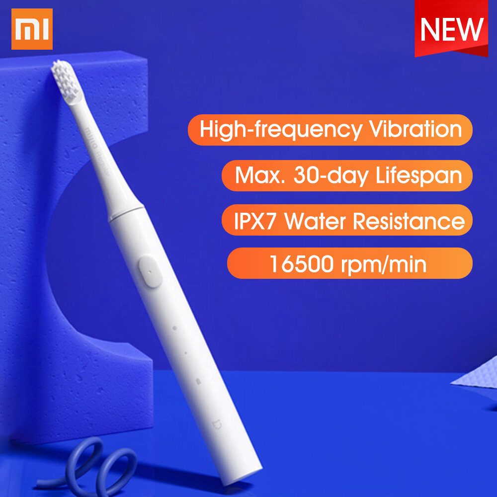 Xiaomi Mijia T100 Sonic Electric Toothbrush Adult Ultrasonic Automatic Toothbrush USB Rechargeable Waterproof Gum Health Tooth Brush