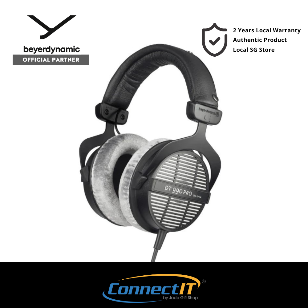Beyerdynamic DT990 PRO 250ohms excellent audio reproduction, open-back design (2 Year Local Warranty)