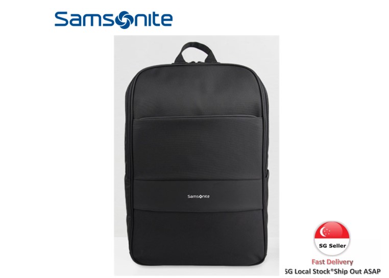 Samsonite Bag TQ3  travel storage backpack 15.6 inch computer large capacity business Backpack (Black)