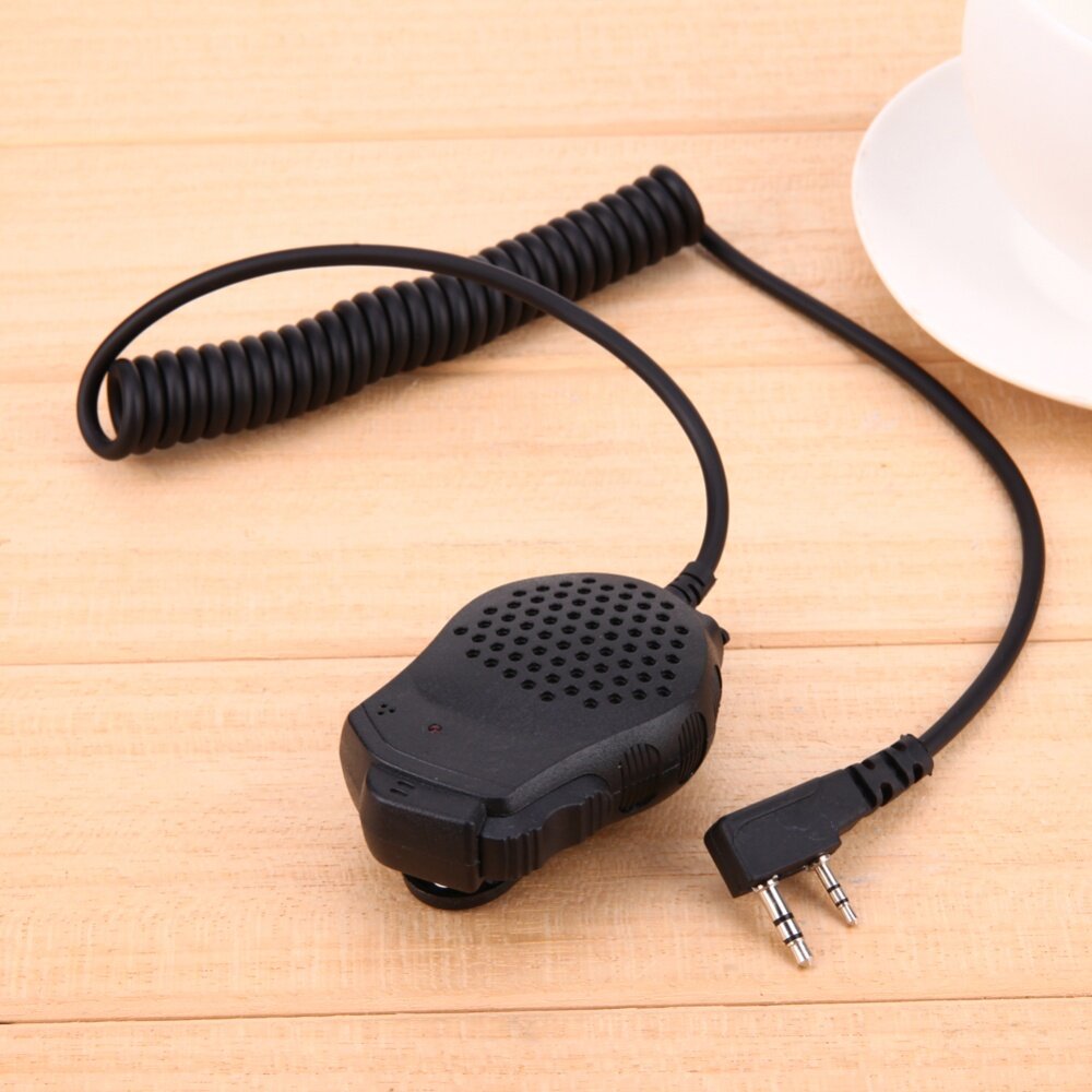 Dual PTT Handheld Speaker Microphone Mic for Baofeng UV-82 UV-82L GT-5